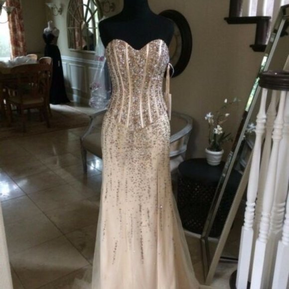 🎉HP🎉MAC DUGGAL PROM 82293M GOWN EVENING DRESS - Picture 5 of 12